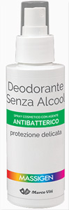 MASSIGEN DETERGENZA DEODORANTE SENZA ALCOL CON ANTIBATTERICO 100 ML - farmascienza.it