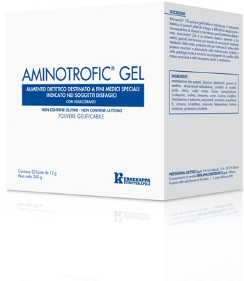 AMINOTROFIC GEL ALIMENTO DIETETICO A FINI MEDICI SPECIALI 20 BUSTINE 12 G - farmascienza.it