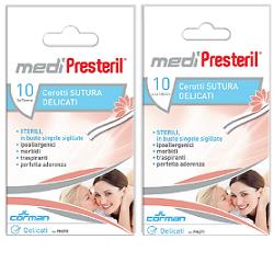 CEROTTO PER SUTURA MEDIPRESTERIL 6,4X108 MM 10 PEZZI - farmascienza.it