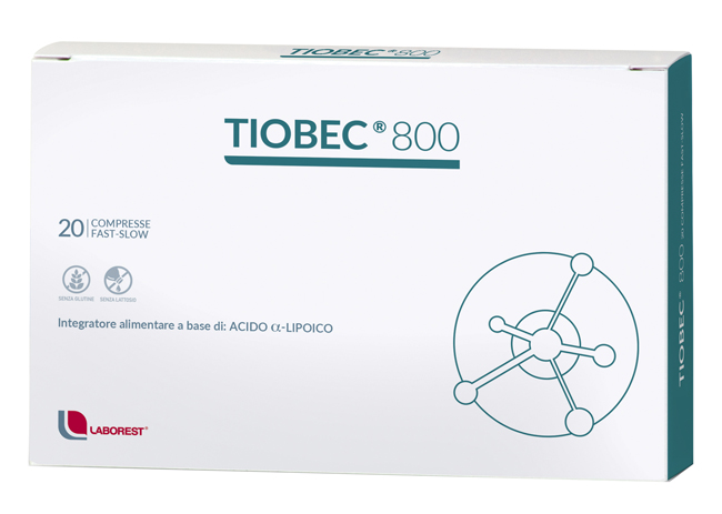 TIOBEC 800 20 COMPRESSE FAST-SLOW 36 G - farmascienza.it