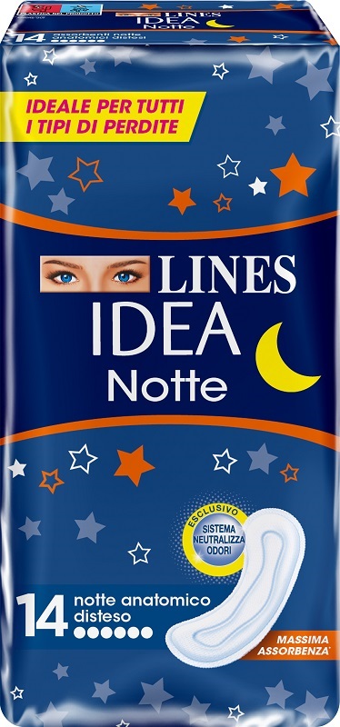 LINES IDEA NOTTE SENZA ALI 14 PEZZI - farmascienza.it