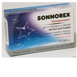 SONNOREX 30 COMPRESSE 600 MG - farmascienza.it