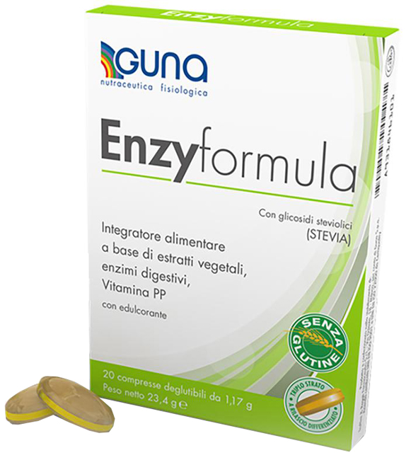 ENZYFORMULA 20 COMPRESSE DEGLUTIBILI - farmascienza.it