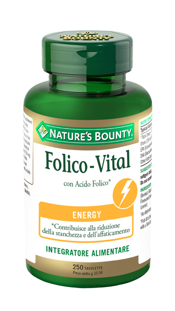 FOLICO VITAL 250 TAVOLETTE - farmascienza.it