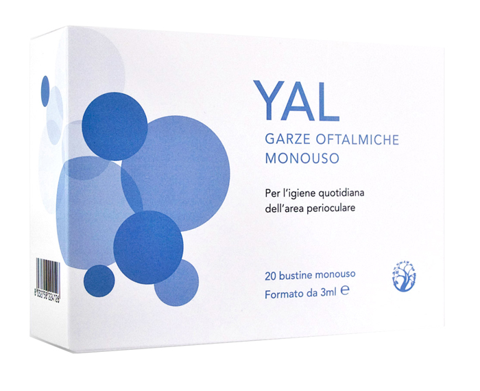 SALVIETTINE OCULARI YAL 20 PEZZI - farmascienza.it