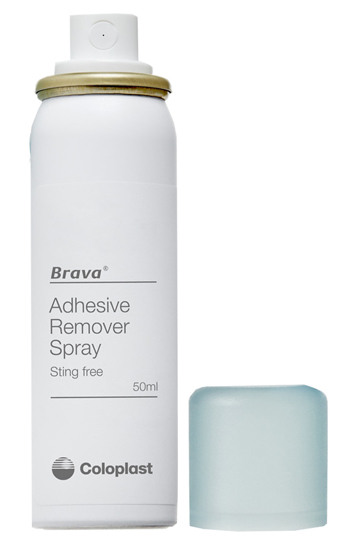 BRAVA SPRAY REMOVER PER DISTACCO DOLCE ADESIVI E DISPOSITIVI PER STOMIA 50 ML - farmascienza.it