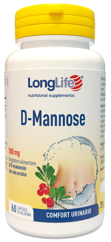 LONGLIFE D-MANNOSE 60 CAPSULE - farmascienza.it