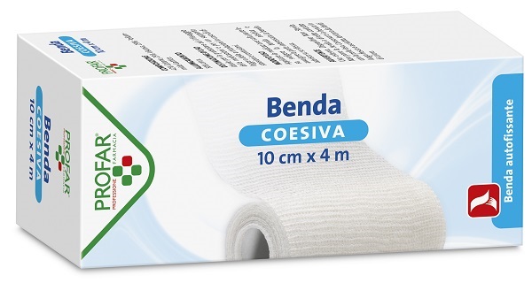 BENDA COESIVA 10 CM X 4 M PROFAR - farmascienza.it
