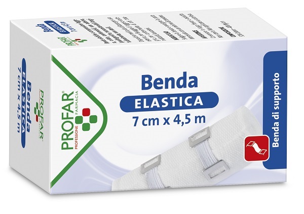 BENDA ELASTICA 7 CM X 4,5 M PROFAR - farmascienza.it