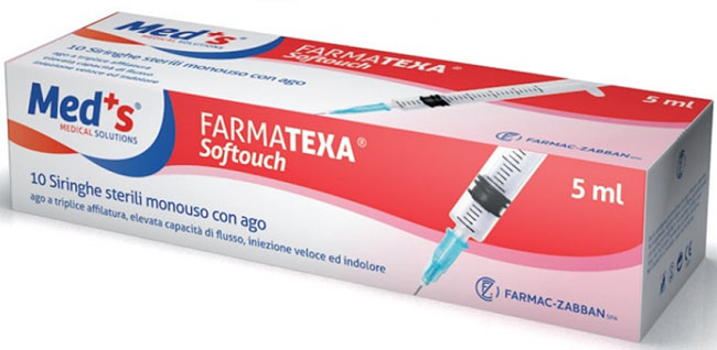 SIRINGA MEDS 5 ML 14 GAUGE 10 PEZZI - farmascienza.it