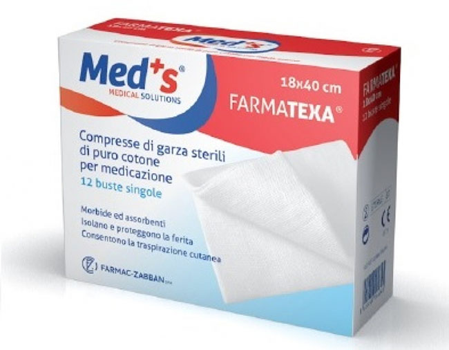 GARZA COMPRESSA MEDS 12/12 18X40CM 12 PEZZI - farmascienza.it