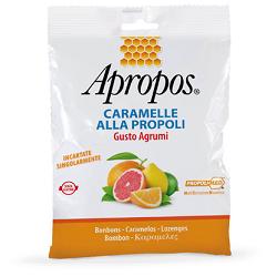 APROPOS CARAMELLE ALLA PROPOLI GUSTO AGRUMI 50 G - farmascienza.it
