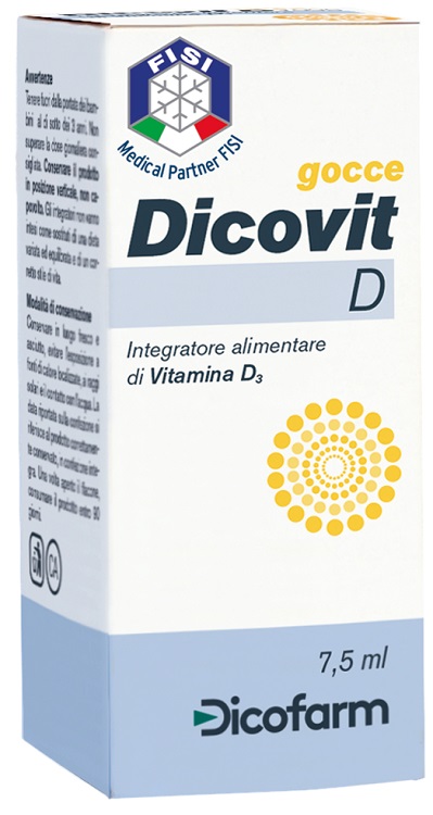 DICOVIT D VITAMINA D3 7,5 ML - farmascienza.it