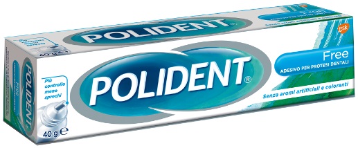 POLIDENT FREE ADESIVO PER PROTESI DENTARIA 40 G - farmascienza.it