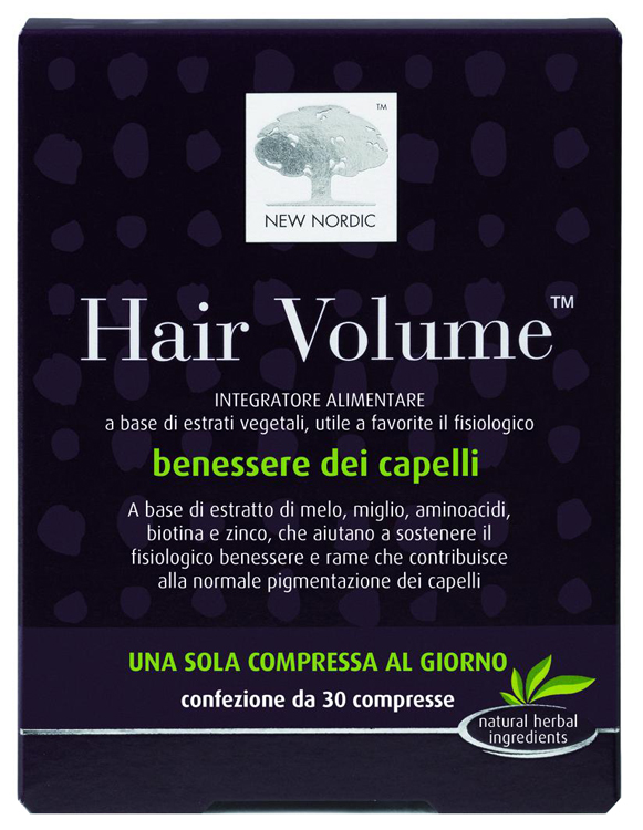 HAIR VOLUME INTEGRATORE ALIMENTARE BLISTER 30 COMPRESSE - farmascienza.it