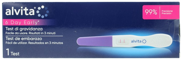 ALVITA TEST DI GRAVIDANZA PRECOCE 1 PEZZO - farmascienza.it