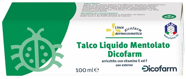 DICOFARM TALCO LIQUIDO MENTOLATO 100 ML - farmascienza.it