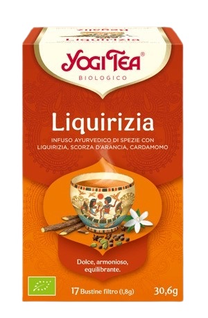 YOGI TEA LIQUIRIZIA BIO 30,6 G - farmascienza.it