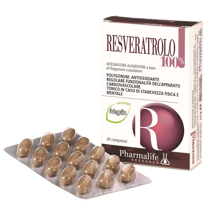 RESVERATROLO 100% 30 COMPRESSE - farmascienza.it