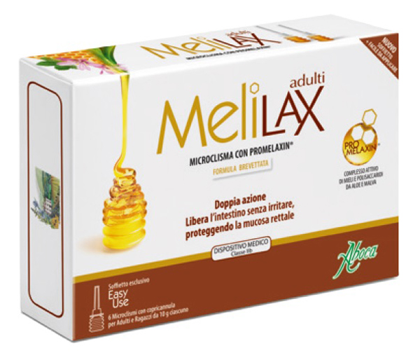 MELILAX ADULTI MICROCLISMI 6 PEZZI 10 G - farmascienza.it