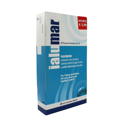 SOLUZIONE ISOTONICA IALUMAR 20 FLACONCINI MONODOSE 5 ML - farmascienza.it