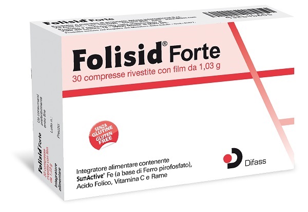 FOLISID FORTE 30 COMPRESSE 3,9 G - farmascienza.it