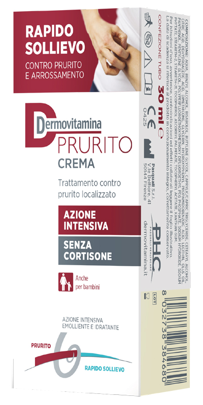 DERMOVITAMINA PRURITO CREMA AZIONE INTENSIVA SENZA CORTISONE 30 ML - farmascienza.it