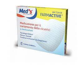 CEROTTO FARMACTIVE CICATRICI 7,5X10CM 4 PEZZI - farmascienza.it