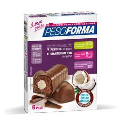PESOFORMA BARRETTA CUORE COCCO 6 PASTI 12 X 31 G - farmascienza.it