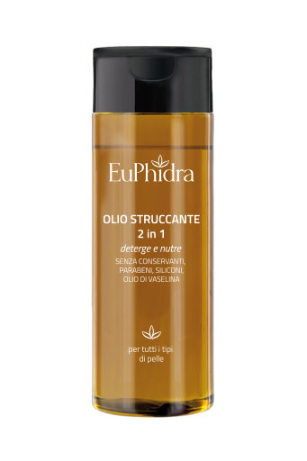 EUPHIDRA OLIO DETERGENTE STRUCCANTE IN FLACONE DA 100 ML CON ASTUCCIO - farmascienza.it