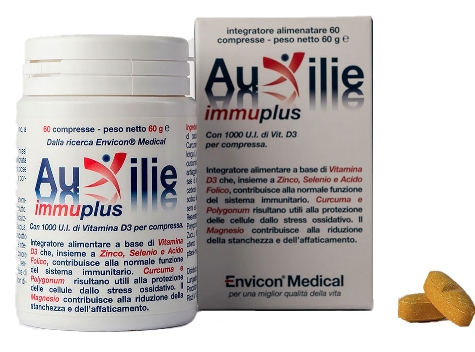 AUXILIE IMMUPLUS JUNIOR DEGLUTIBILE 30 COMPRESSE - farmascienza.it