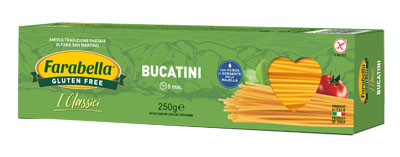 FARABELLA BUCATINI PASTA SENZA GLUTINE 250 G - farmascienza.it
