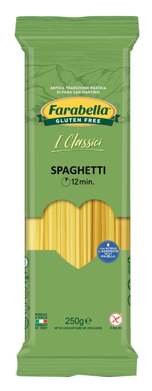 FARABELLA SPAGHETTI PASTA SENZA GLUTINE 250 G - farmascienza.it
