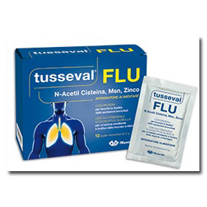 TUSSEVAL FLU 12 BUSTINE SOLUBILI 60 G - farmascienza.it