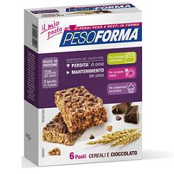 PESOFORMA BARRETTA CEREALI/CIOCCOLATO 12 X 31 G - farmascienza.it