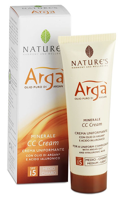 ARGA' CC CREAM VISO MEDIO CHIARA 50 ML NATURE'S - farmascienza.it
