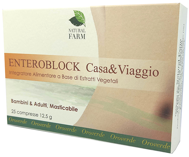 ENTEROBLOCK CASA&VIAGGIO 25 COMPRESSE - farmascienza.it