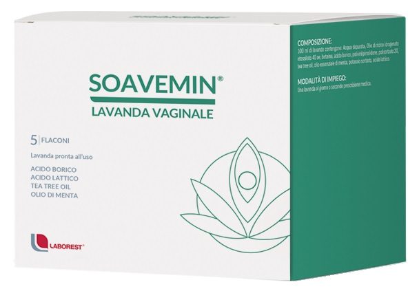 SOAVEMIN LAVANDA VAGINALE 5 FLACONI 100 ML - farmascienza.it