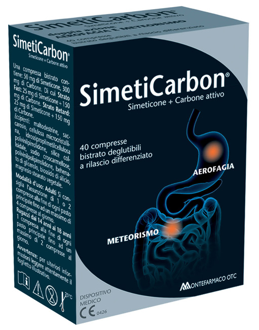 SIMETICARBON 40 COMPRESSE - farmascienza.it