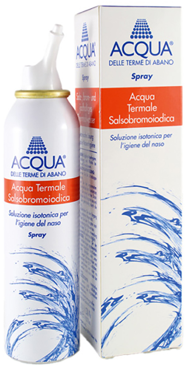 ACQUA DELLE TERME DI ABANO ISOTONICA SPRAY IRRIGAZIONE NASALE 125 ML - farmascienza.it
