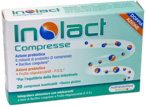 INOLACT 20 COMPRESSE MASTICABILI - farmascienza.it