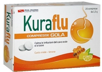 KURAFLU GOLA LIMONE/MIELE 20 COMPRESSE - farmascienza.it