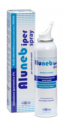 ALUNEB SOLUZIONE IPERTONICA 3% SPRAY NASALE 125 ML - farmascienza.it