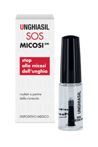 ANTIMICOTICO UNGHIASIL SOS MICOSI IN FLACONE DI VETRO 5 ML CON PENNELLO APPLICATORE + ASTUCCIO - farmascienza.it