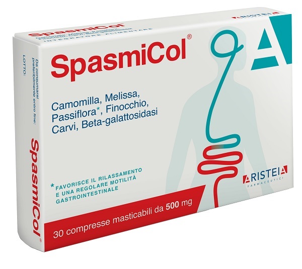 SPASMICOL 30 COMPRESSE MASTICABILI 500 MG - farmascienza.it