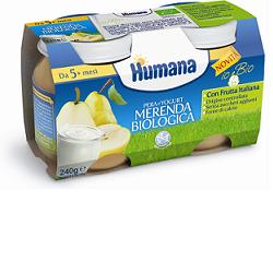 HUMANA MERENDA PERA YOGURT BIO 240 G - farmascienza.it