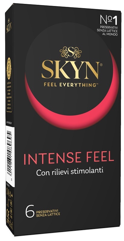 PROFILATTICO ANSELL AKUEL SKYN INTENSE FEEL B 6 PEZZI - farmascienza.it
