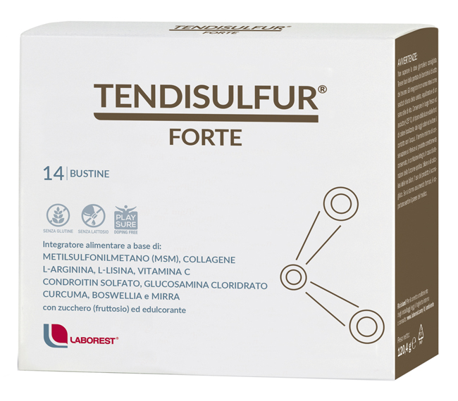 TENDISULFUR FORTE 14 BUSTE 119 G - farmascienza.it