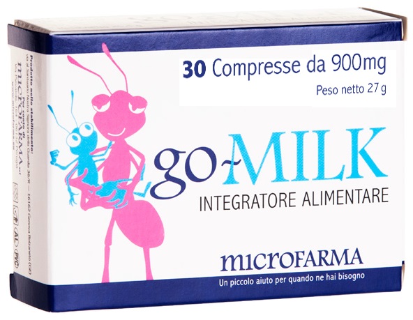 GO-MILK 30 COMPRESSE - farmascienza.it