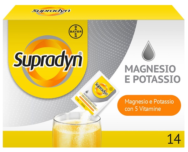 SUPRADYN MAGNESIO POTASSIO SENZA ZUCCHERO 14 BUSTINE 4 G - farmascienza.it